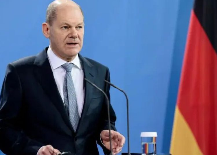 Almanya Şansölyesi Olaf Scholz, Ukrayna için çağrıda bulundu