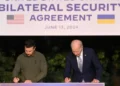 ABD ve Ukrayna Güvenlik Anlaşması imzaladı