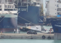 İran savaş gemisi limanda alabora oldu