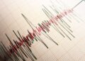 Seismograph and earthquake. A seismograph that records the seismic activity of an earthquake.